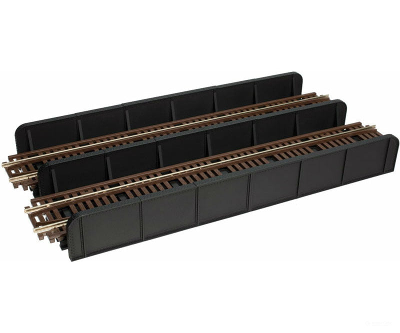 Atlas 881 Through Plate-Girder Bridge With Code 100 Track -- Kit - Double Bridge: 8 20.3Cm Track: 9