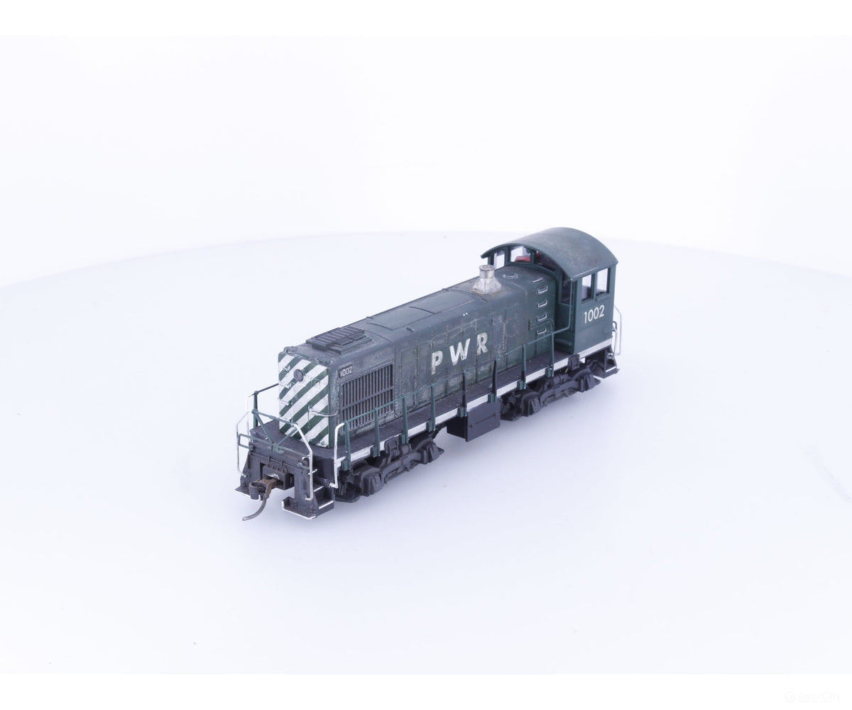 Atlas 8827 HO Alco S-3 Switcher Diesel Locomotive Pacific Western Railway (PWR) 1002 DCC - Locomotives