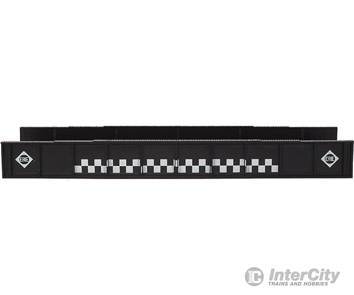 Atlas 890 Decorated Plate Girder Bridge W/Code 100 Track - Kit -- Erie (Black White) Tunnels &