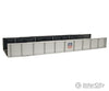 Atlas 899 Code 100 Plate Girder Bridge -- Union Pacific (Silver W/Red White Blue Logo) Tunnels &