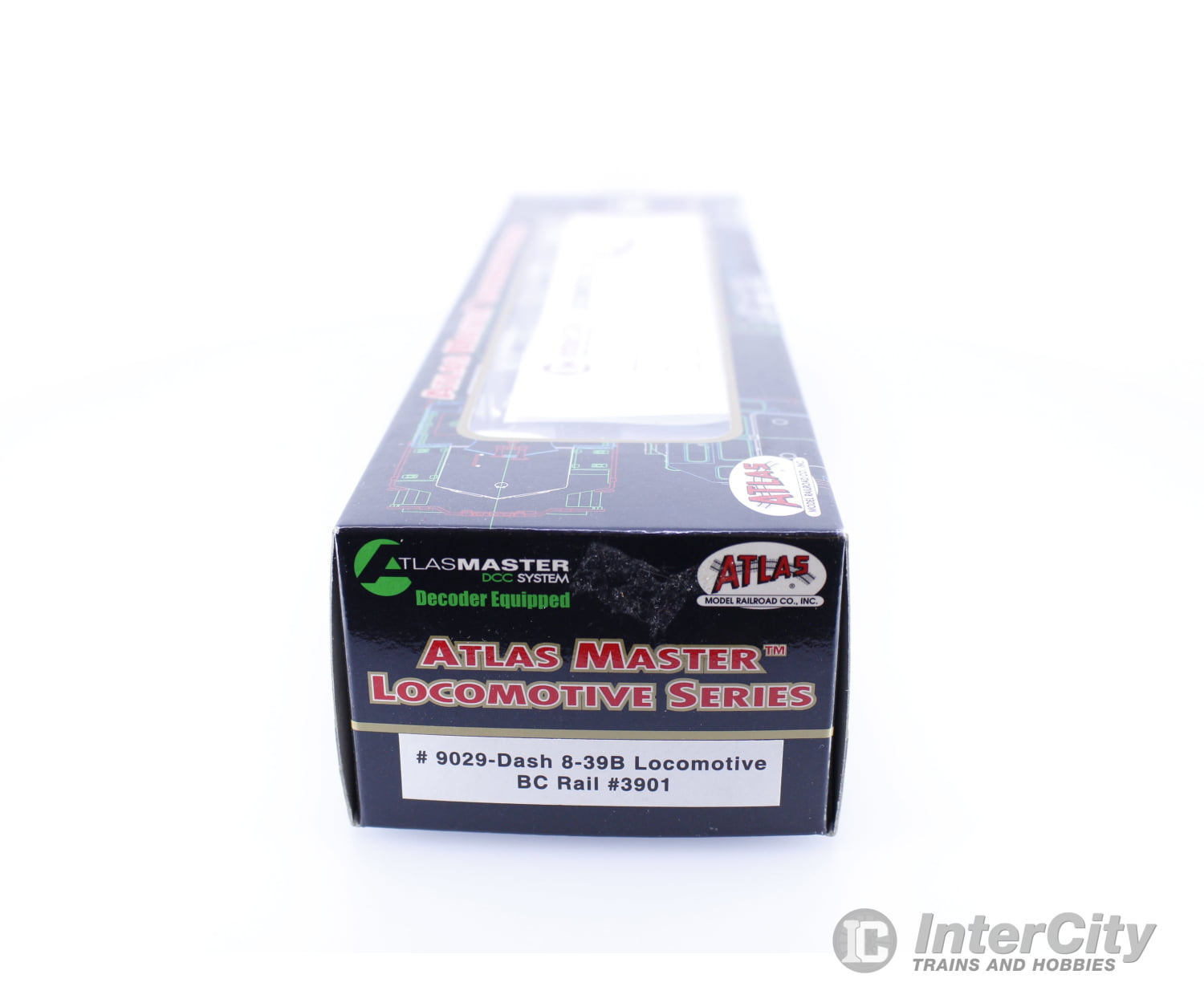 Atlas 9029 HO Dash 8-39B Diesel Locomotive BC Rail (BCOL) 3901 DCC Ready Locomotives