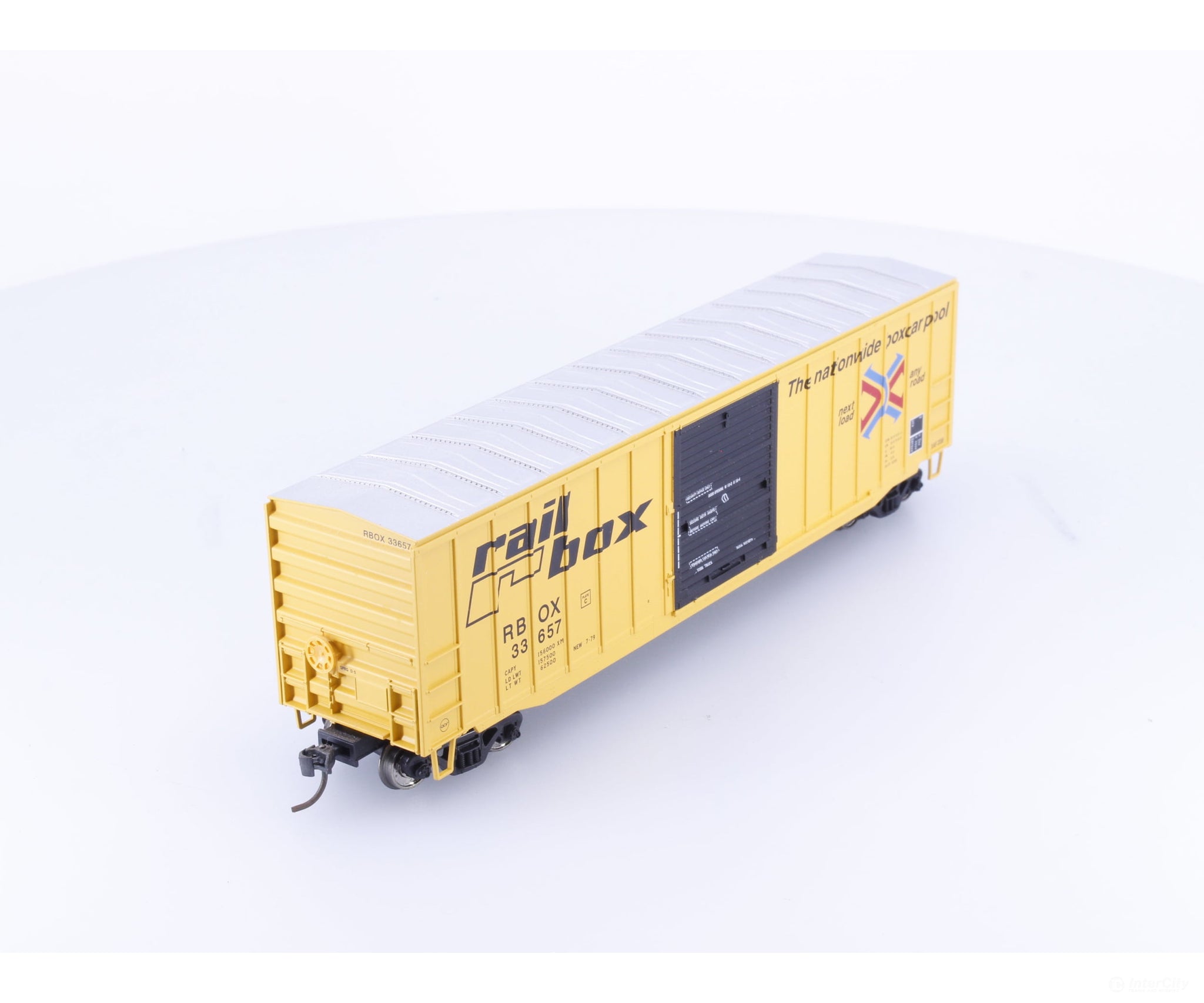 Atlas 924 HO ACF 50’6’’ Boxcar Railbox (RBOX) 33657 - Freight Cars