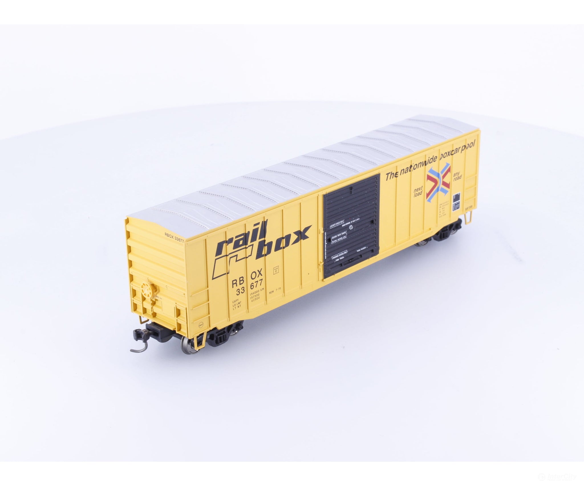 Atlas 924 HO ACF 50’6’’ Boxcar Railbox (RBOX) 33677 - Freight Cars