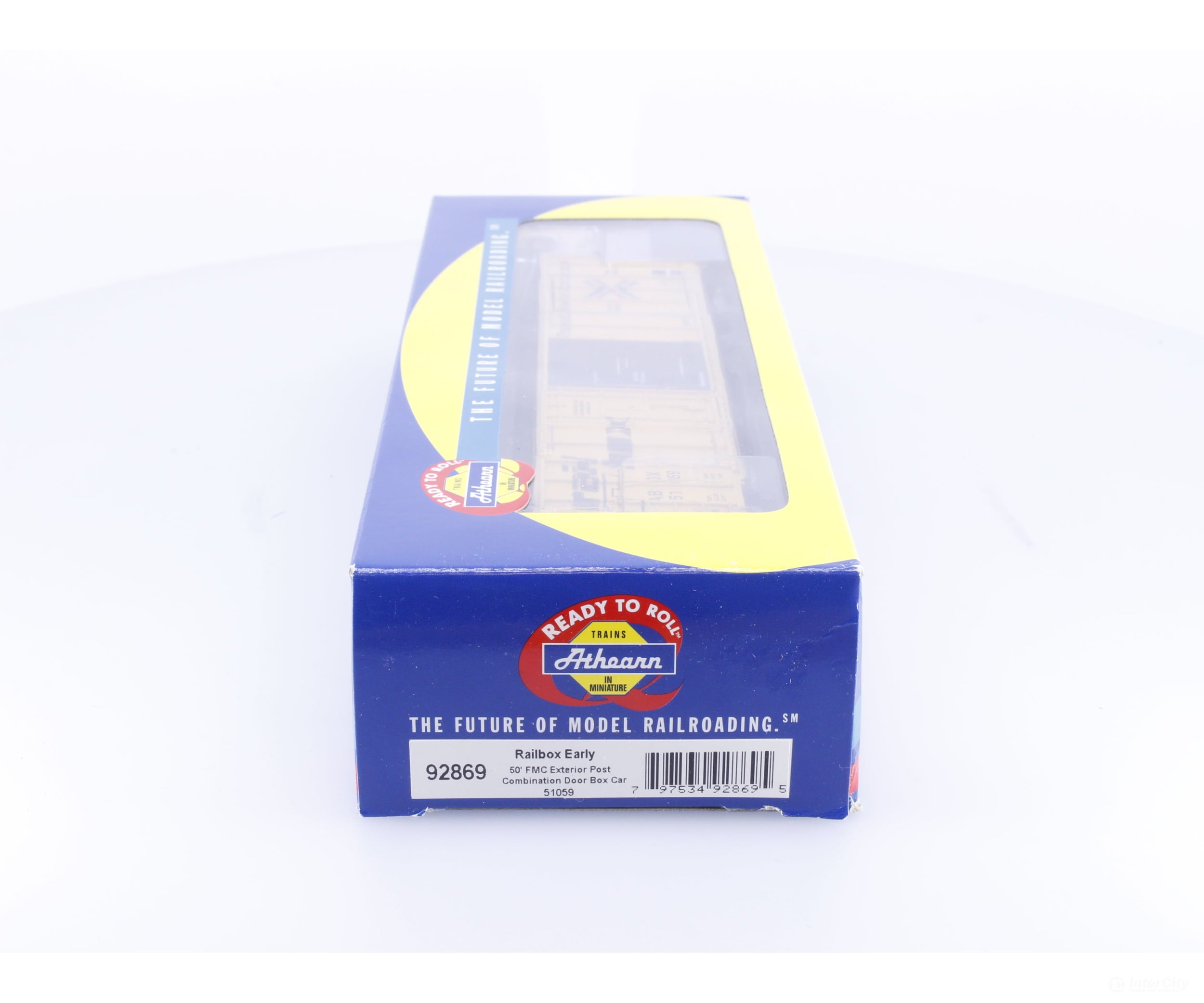 Atlas 92869 HO 50’ FMC Exterior Post Combination Door Boxcar Railbox (RBOX) 51059 - Freight Cars