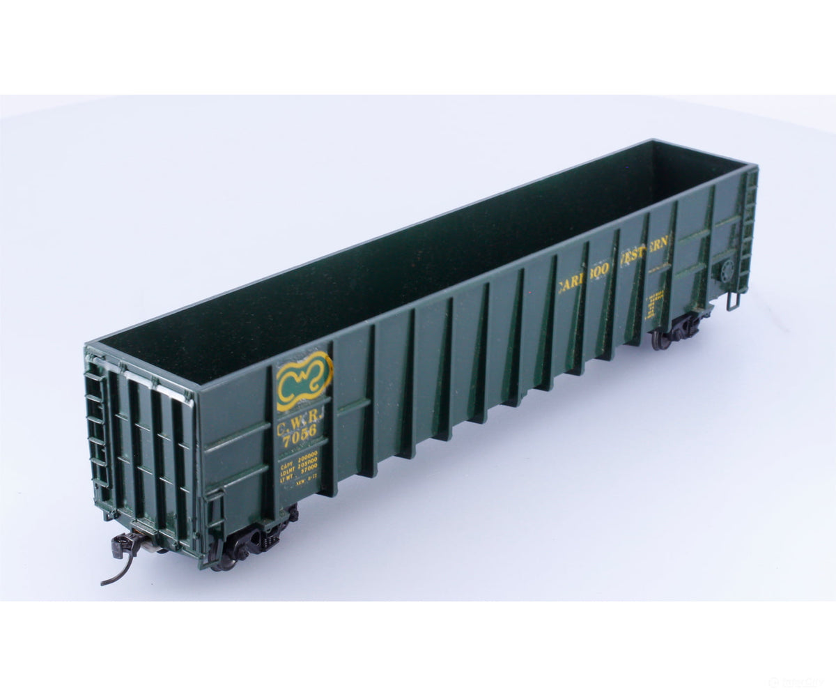 Atlas 932-4050 HO 61’ Wood Chip Car Cariboo Western (CWR) 7056 - Freight Cars