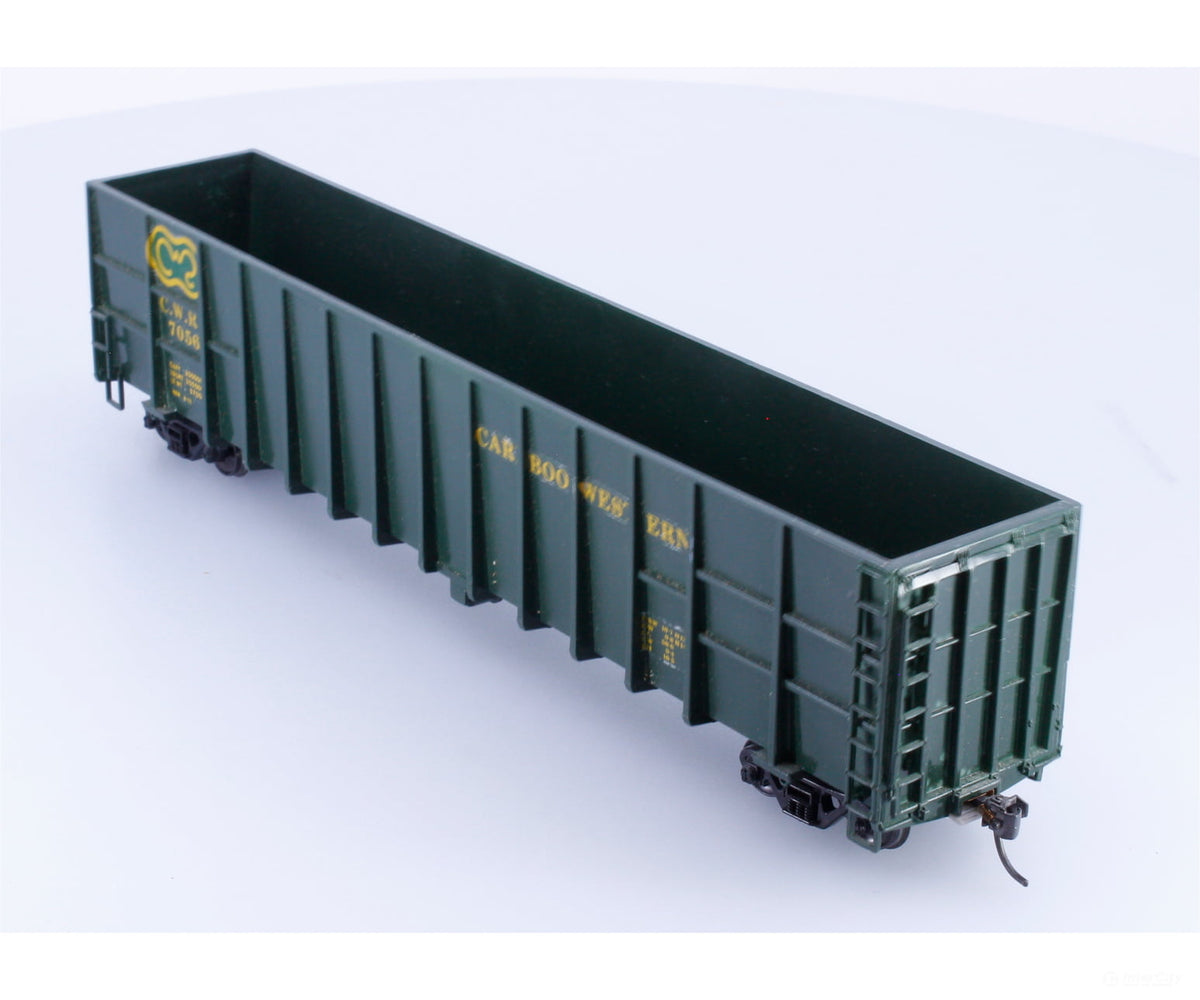 Atlas 932-4050 HO 61’ Wood Chip Car Cariboo Western (CWR) 7056 - Freight Cars