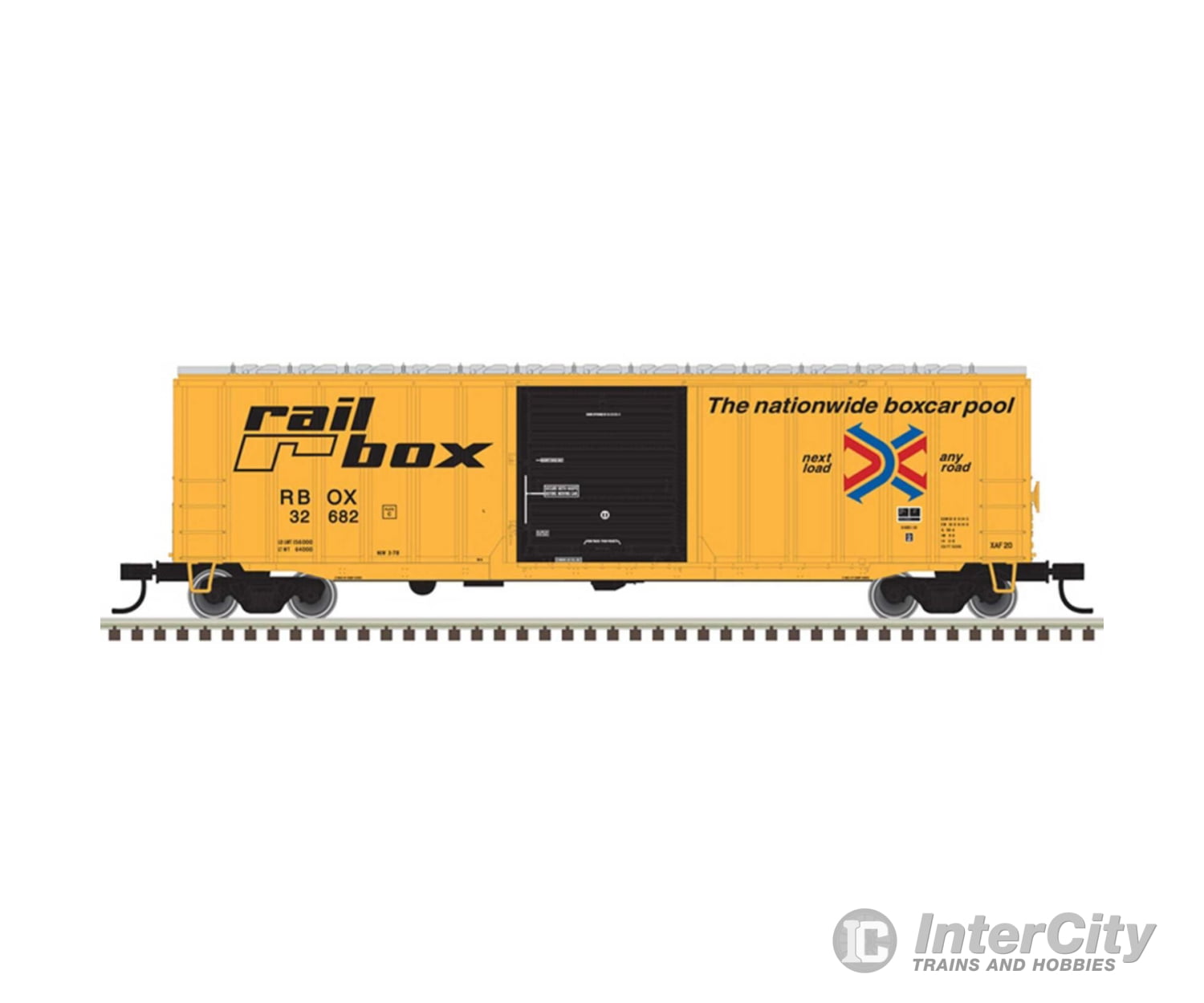 Atlas Atl20006719 Ho 506 Box Car Railbox 32682 Freight Cars