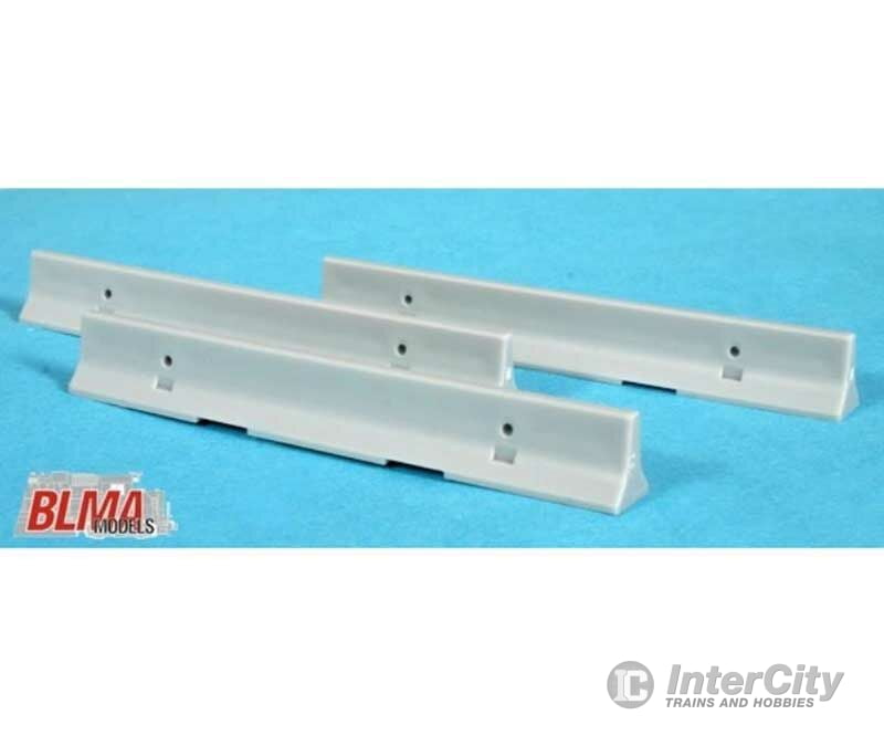 Atlas Blma4107 Concrete K-Rail Barrier -- Length: 2-11/16 6.8Cm Pkg(8) Other Scenery