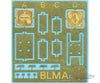 Atlas Blma92 Locomotive Antenna Stands -- 4 Styles Detailing Parts
