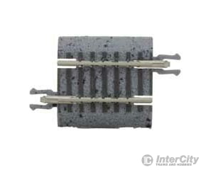 Atlas G2405 Code 65 Straight Track With Gray Ballast - True -- 1 2.5Cm Pkg(6) & Roadbed