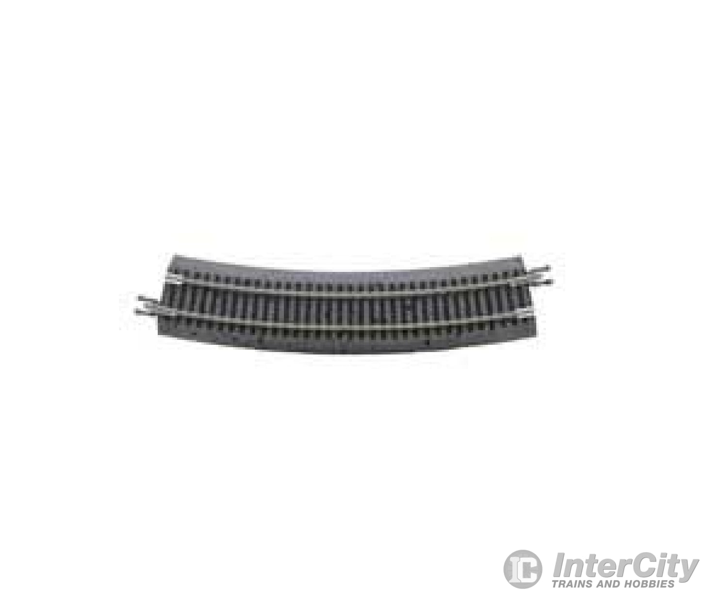 Atlas G2410 Code 65 Curved Track With Gray Ballast - True -- 11 27.9Cm Radius Pkg(8) & Roadbed