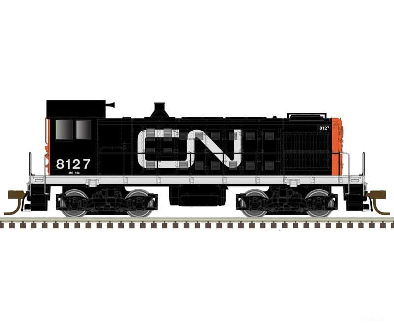 Atlas 10003376 Alco S2 - Standard Dc Master(R) Silver -- Canadian National 8139 (Black Red White