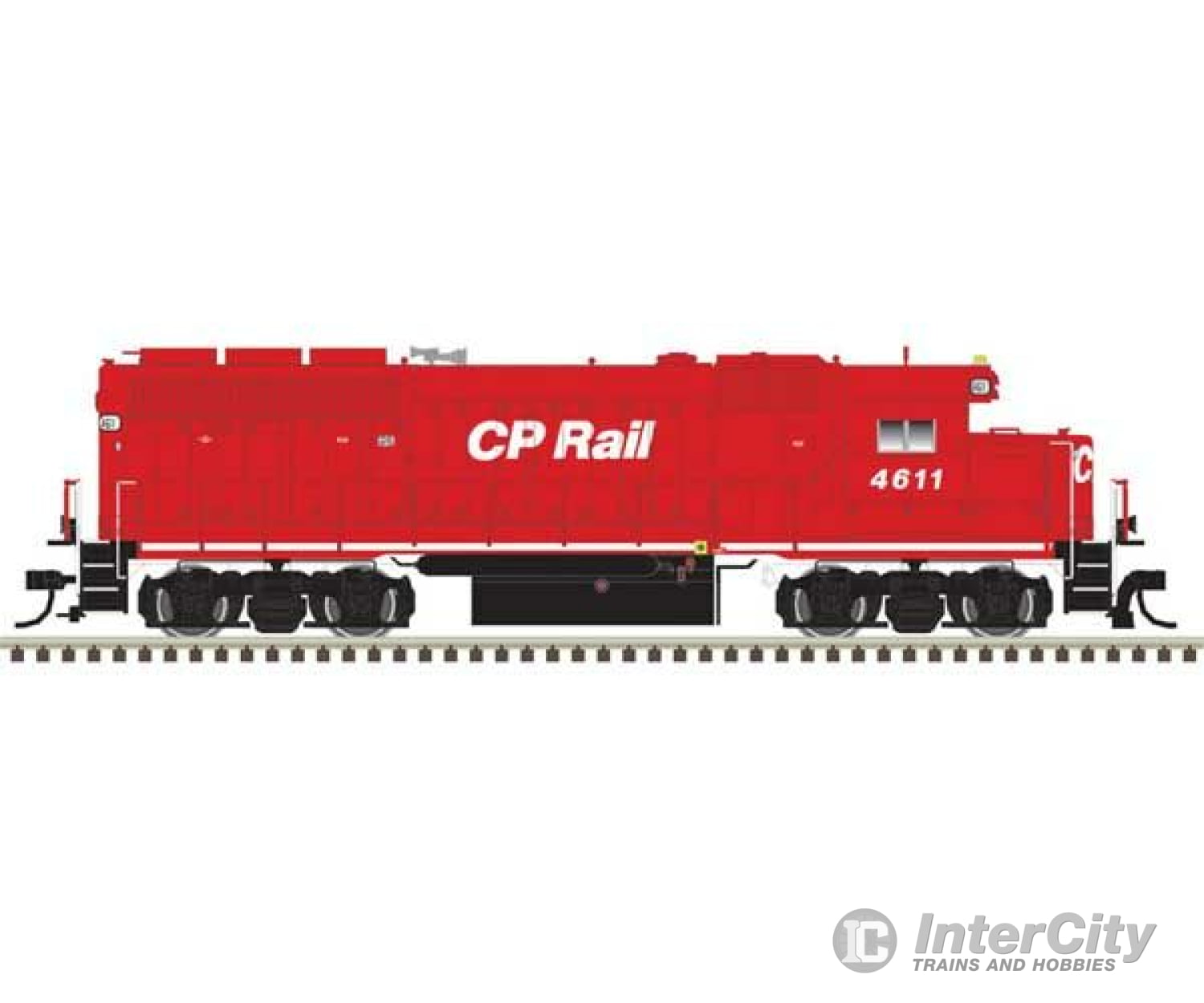 Atlas Ho 10004024 Atlas Cp Rail Gp40 Locomotive 10004032 #4600 Dcc/Sounds Locomotives & Railcars