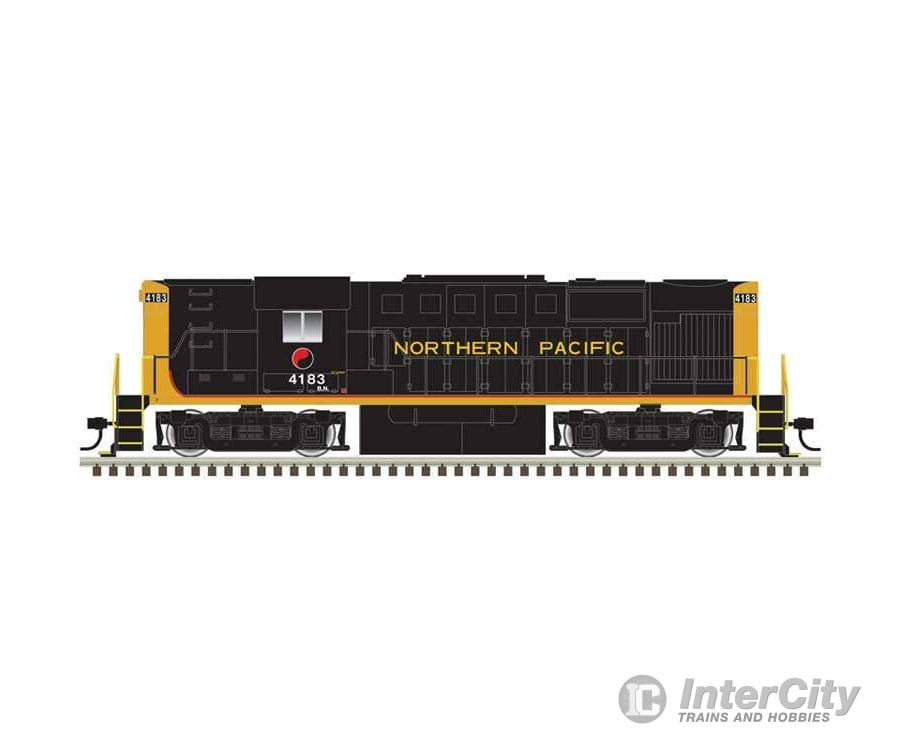 Atlas HO 10004535 Alco RS11 - LokSound & DCC - Classic Gold - Burlington Northern #4183 (NP Patch black yellow red)