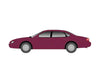 Atlas HO 1280 American Automobile - Ford - Taurus 1996 4-Door Sedan - Midnight Red Cars & Trucks
