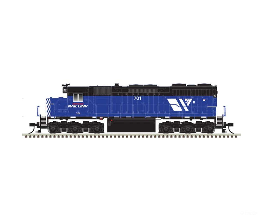 Atlas HO 150-10004455 EMD SD35 Low Nose - Standard DC - Master(R) Silver - Montana Rail Link #701 (blue black)