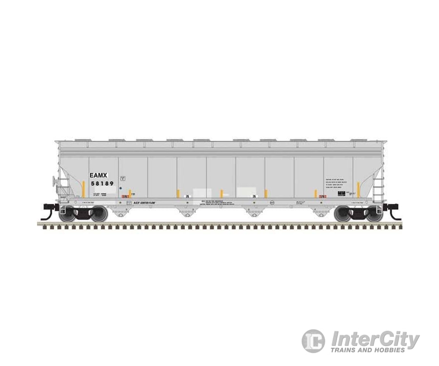 Atlas HO 150-20007672 ACF 5800 4-Bay Covered Hopper - Ready to Run - Master(R) - Everest Railcar Services EAMX #58181