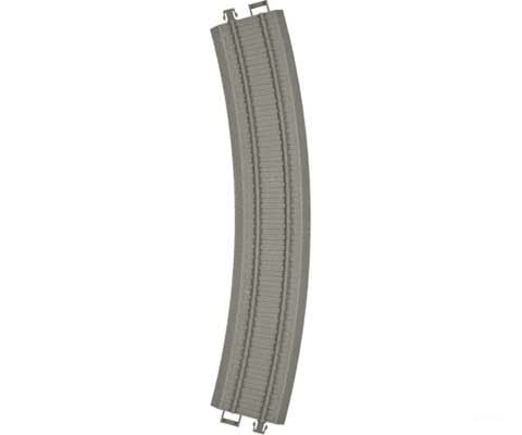 Atlas 15000006 18 Radius Curve Track - Trainkids -- Gray Pkg(6) (Enough Sections For A Semicircle) &