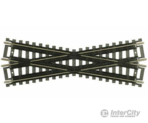 Atlas Ho 171 Custom-Line(R) Crossing - Code 100 -- 19-Degree 6 15.2Cm Black Ties Track & Turnouts