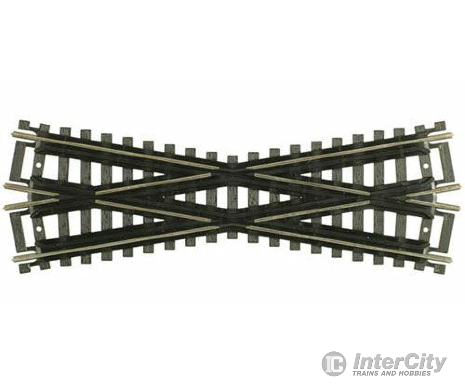 Atlas Ho 171 Custom-Line(R) Crossing - Code 100 -- 19-Degree 6 15.2Cm Black Ties Track & Turnouts