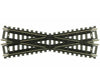 Atlas Ho 171 Custom-Line(R) Crossing - Code 100 -- 19-Degree 6 15.2Cm Black Ties Track & Turnouts