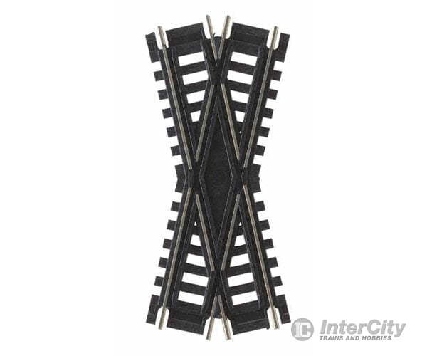 Atlas Ho 172 Custom-Line(R) Crossing - Code 100 -- 25-Degree 4-1/2 11.4Cm Black Ties Track &