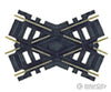 Atlas Ho 174 Custom-Line(R) Crossing - Code 100 -- 45-Degree 3 7.6Cm Black Ties Track & Turnouts