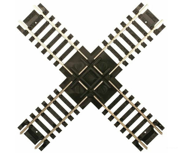 Atlas Ho 176 Custom-Line(R) Crossing - Code 100 -- 90-Degrees 6 15.2Cm Black Ties Track & Turnouts