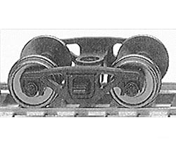 Atlas 190000 Freight Car Trucks -- Barber-Bettendorf Roller-Bearing Caboose Pkg(2) Couplers &