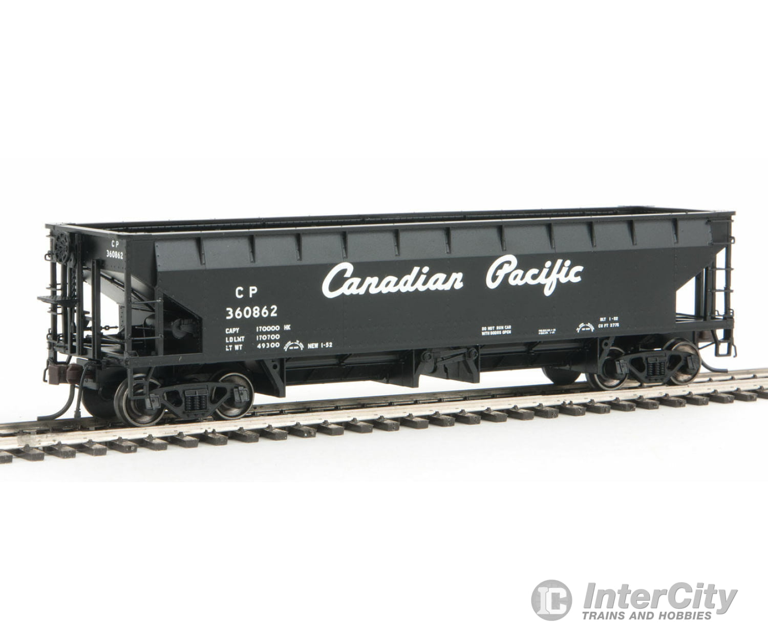 Atlas Ho 20004559 70-Ton Hart Ballast Car - Ready To Run Master(R) -- Canadian Pacific #360862