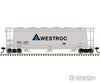 Atlas Ho 20005771 Acf 3-Bay Cylindrical Hopper - Ready To Run -- Westroc #45613 (Gray Blue White)