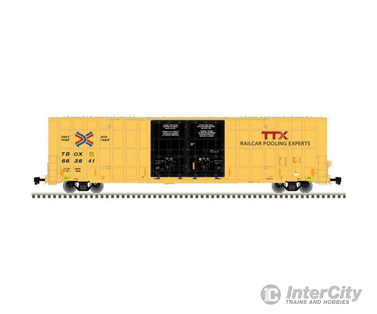 Atlas Ho 20005920 Gunderson 7550 Double Plug-Door Boxcar - Ready To Run Master(R) -- Ttx Tbox 664391