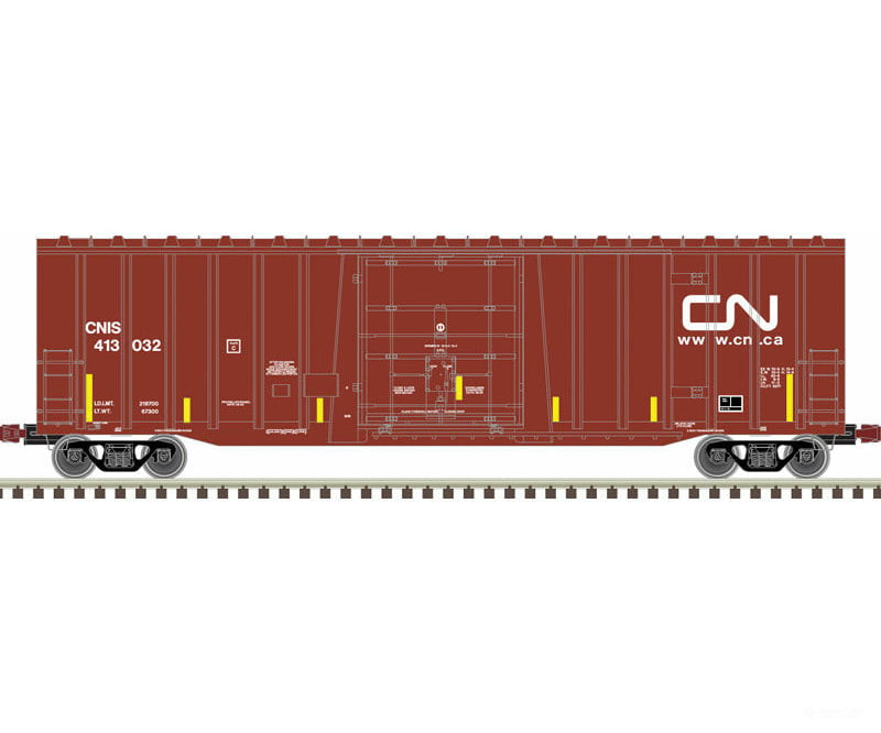 Atlas Ho 20006074 Nsc 5277 50 Plug-Door Boxcar - Ready To Run -- Canadian National Cnis 413115