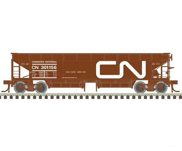 Atlas 20006801 70-Ton Hart Ballast Car - Ready To Run Master(R) -- Canadian National 301190 (Boxcar