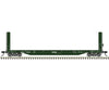 Atlas 20007093 516 Bulkhead Flatcar - Ready To Run Master(R) -- Bc Rail #19062 (Green White) Freight