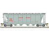 Atlas 20007153 Slab-Side Covered Hopper - Ready To Run Master(R) -- Canadian National #113404 (Gray