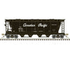 Atlas Ho 20007159 Slab-Side Covered Hopper - Ready To Run Master(R) -- Canadian Pacific #380302
