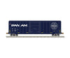 Atlas HO 20007601 FMC 5347 Single-Door Boxcar - Master(R) - PanAm Railways #31845 (blue white) Freight Cars