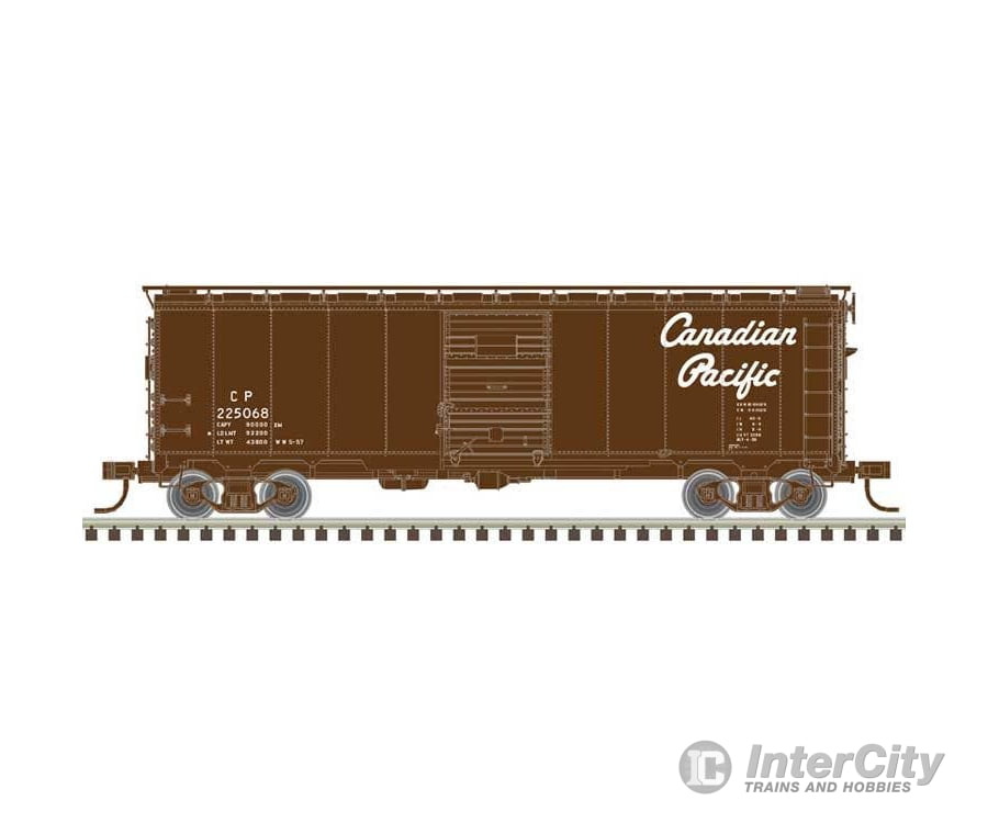 Atlas HO 20007768 1932 ARA 40’ Steel Boxcar - Master(R) - Canadian Pacific #225074 (Boxcar Red white Script Lettering)