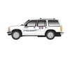 Atlas HO 30000156 1993 Ford(R) Explorer - Assembled - BNSF Railway Police (white blue red) - Cars & Trucks
