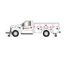 Atlas HO 30000167 2008 Ford(R) F-350 Hi-Rail Pickup Truck - Assembled - Canadian Pacific (white red) - Cars & Trucks
