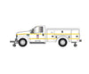 Atlas HO 30000172 2008 Ford(R) F-350 Hi-Rail Pickup Truck - Assembled - Union Pacific (white red blue yellow) - Cars &