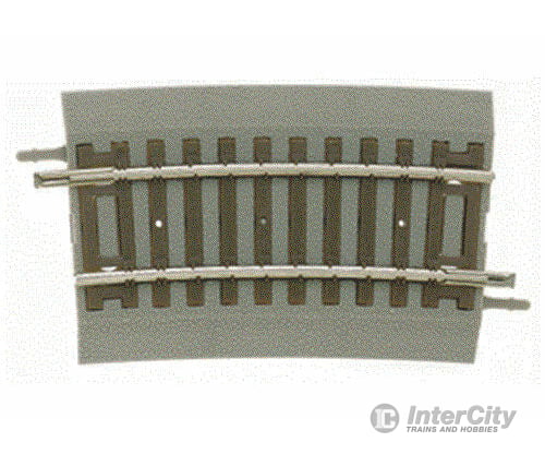 Atlas Ho 464 True-Track (R) Code 83 Track & Roadbed System -- 1/3 22 Radius Curve Section Pkg(4)