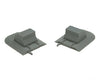 Atlas 470 True-Track(R) Code 83 Track & Roadbed System -- Bumpers Pkg(2) Turnouts