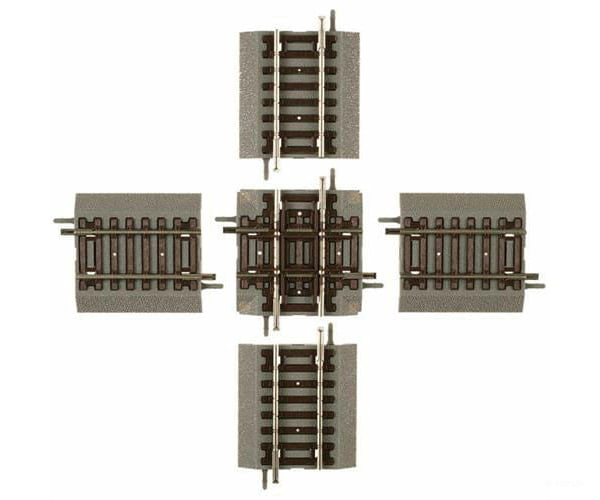 Atlas Ho 476 True-Track(R) Code 83 Track & Roadbed System -- 90 Degree Crossing Turnouts