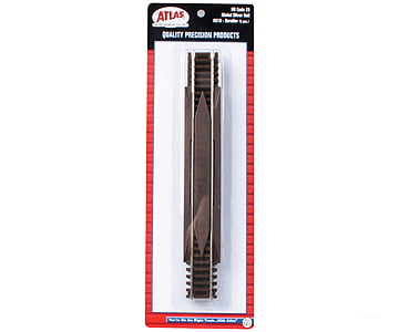 Atlas Ho 519 Straight Rerailer -- Code 83 Brown Ties Pkg(3) Track & Turnouts