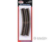 Atlas Ho 530 Code 83 Curved Snap Track -- 15 Radius Pkg(6) & Turnouts