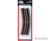 Atlas Ho 530 Code 83 Curved Snap Track -- 15 Radius Pkg(6) & Turnouts