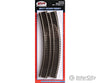 Atlas Ho 532 Code 83 Curved Snap Track -- 18 Radius Pkg(6) & Turnouts