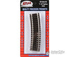 Atlas Ho 533 Code 83 Curved Snap Track -- 1/2 Section - 18 Radius Pkg(4) & Turnouts